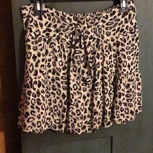 Versona Animal Print Skort